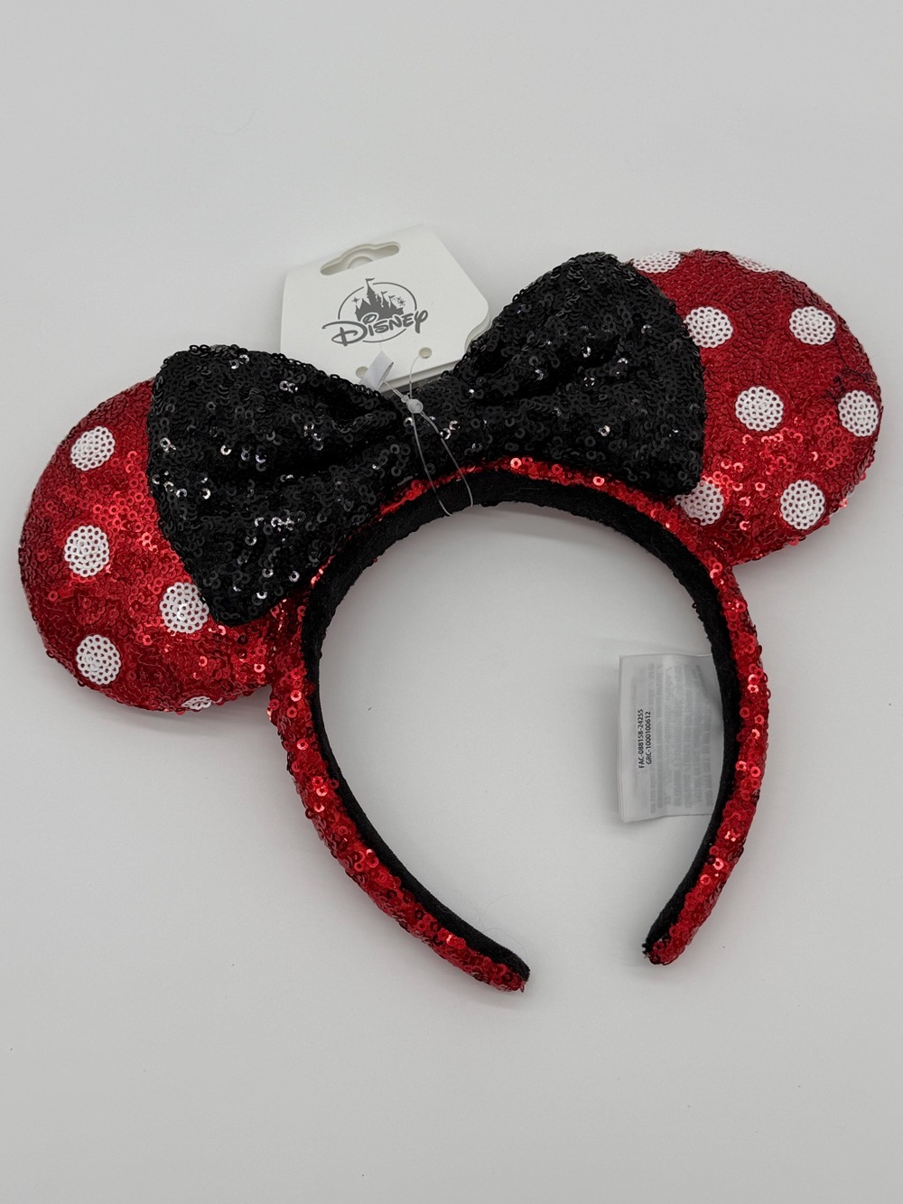 Sequin Polka-Dot Minnie Ear Headband from Walt Disney World